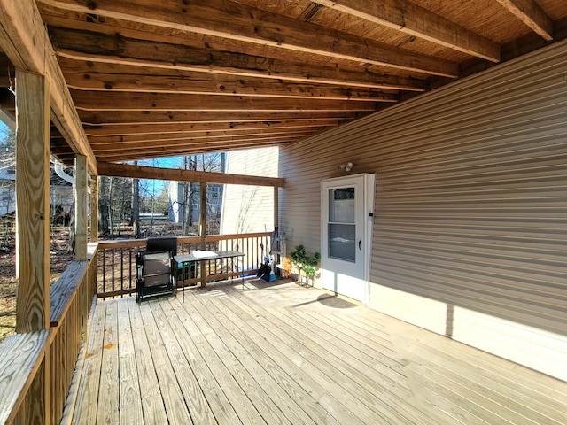 8237 Natures Dr, Tobyhanna, PA 18466 - view of deck