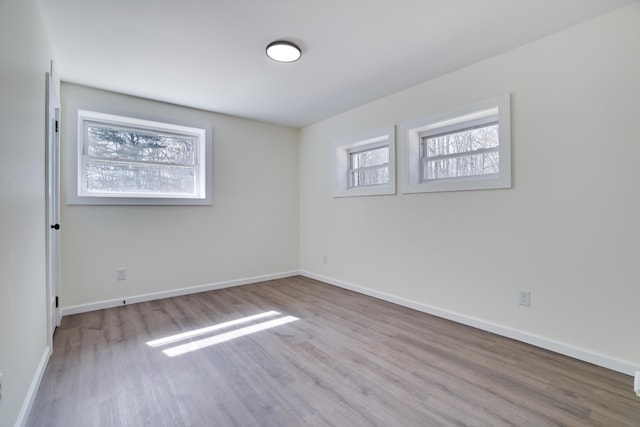 171 Knob Rd, Mount Pocono, PA 18344 - empty room with baseboards and wood finished floors