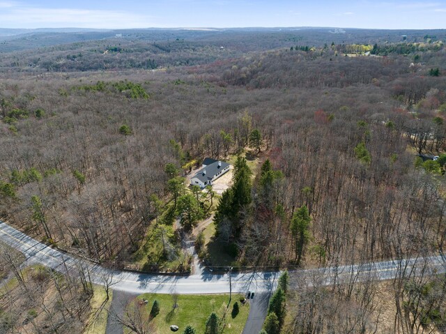 171 Knob Rd, Mount Pocono, PA 18344 - aerial view featuring a view of trees