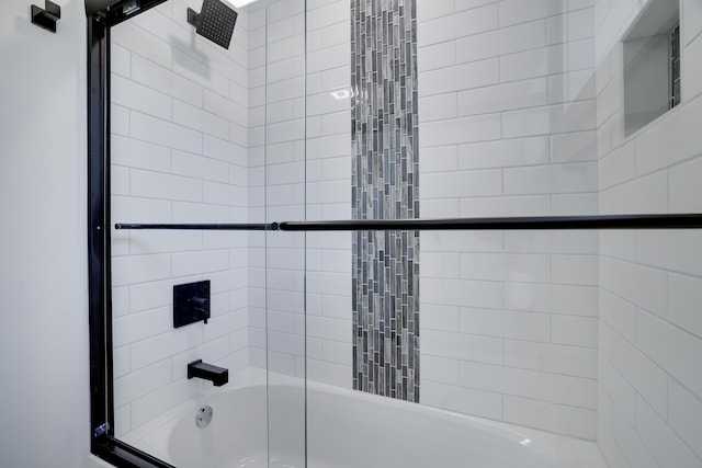 171 Knob Rd, Mount Pocono, PA 18344 - bathroom featuring combined bath / shower with glass door
