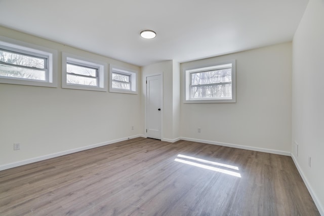 171 Knob Rd, Mount Pocono, PA 18344 - unfurnished room with baseboards and wood finished floors