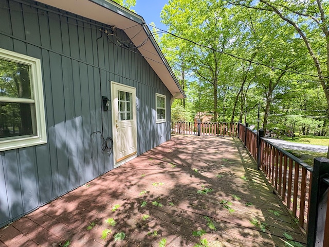 1085 Maple Lake Dr, Bushkill, PA 18324 - view of wooden deck