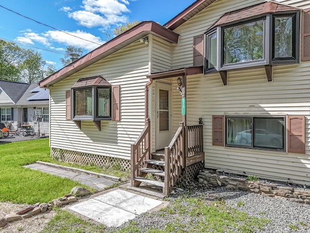 217 Coach Rd, Tobyhanna, PA 18466 - back of property with a yard