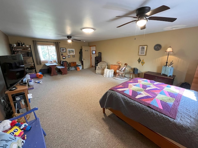 5 Cayuga Dr, Jim Thorpe, PA 18229 - bedroom featuring carpet flooring and ceiling fan