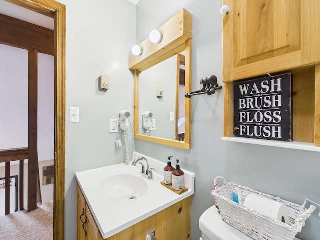 179 Choctaw Dr, Pocono Lake, PA 18347 - half bath with toilet and vanity