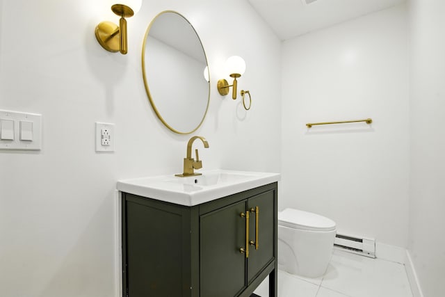 16 Norman Dr, East Stroudsburg, PA 18302 - bathroom featuring baseboard heating and vanity