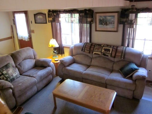 view of living room