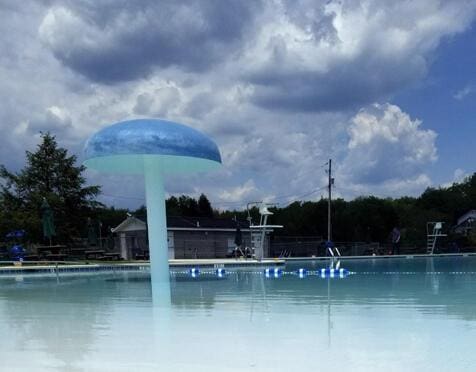 view of pool