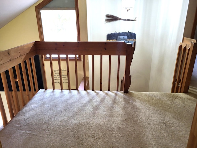 74 Split Rock Rd, Lake Harmony, PA 18624 - stairs with carpet