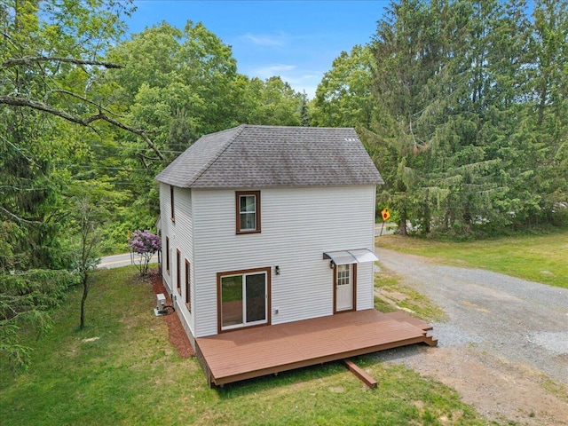 15 Locust Ridge Rd, Thornhurst, PA 18424 - view of outdoor structure with a view of trees