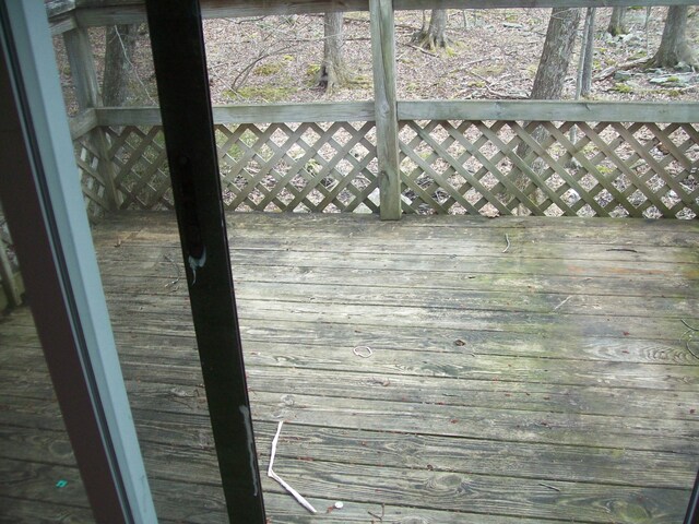 1166 Hunters Woods Dr, East Stroudsburg, PA 18301 - view of wooden deck