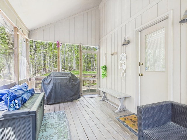 5541 Fox Rd, Pocono Pines, PA 18350 - wooden deck with grilling area