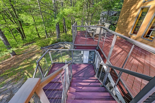 210 Egret Way E, Stroudsburg, PA 18302 - view of deck