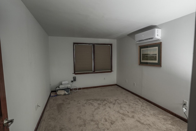 569 Lafayette Ave, Palmerton, PA 18071 - unfurnished room featuring a wall mounted air conditioner and carpet flooring