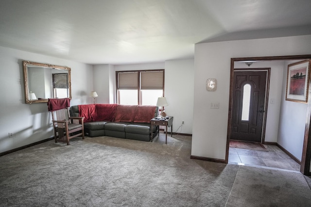 569 Lafayette Ave, Palmerton, PA 18071 - living area with carpet flooring and baseboards