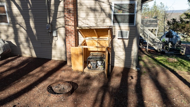 3193 Pine Ridge Dr, Bushkill, PA 18324 - view of side of property with brick siding
