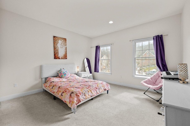 255 Rising Meadow Way E, Stroudsburg, PA 18302 - carpeted bedroom with baseboards and recessed lighting