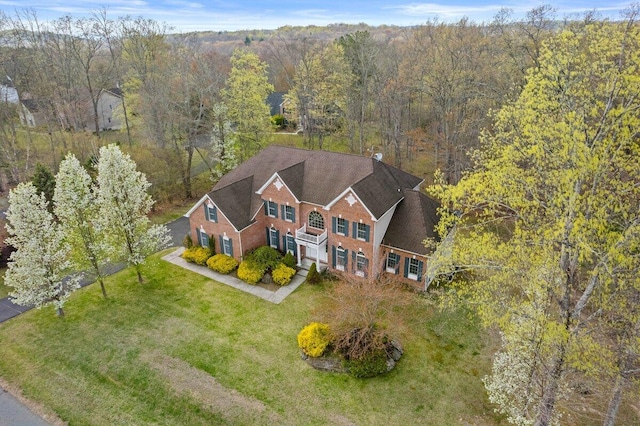 255 Rising Meadow Way E, Stroudsburg, PA 18302 - view of subject property with a forest