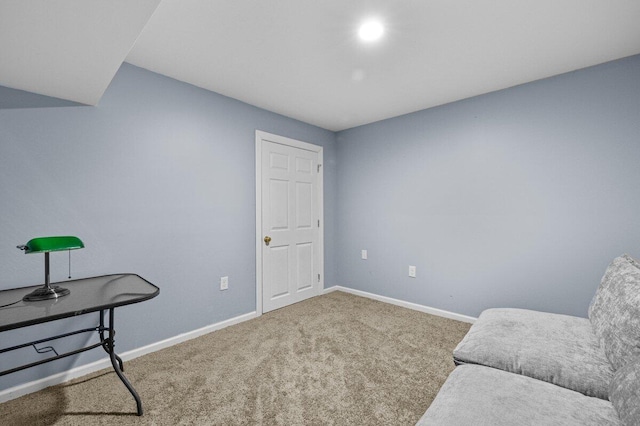 255 Rising Meadow Way E, Stroudsburg, PA 18302 - sitting room with baseboards and carpet