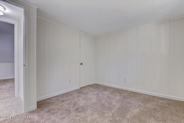 empty room with carpet floors