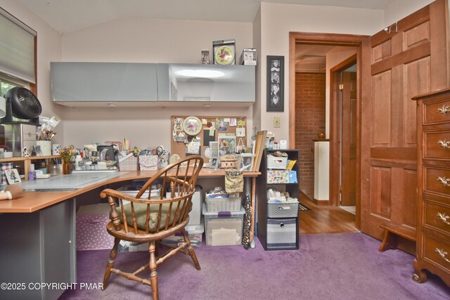 4462 Woodside Dr, East Stroudsburg, PA 18301 - carpeted office with vaulted ceiling