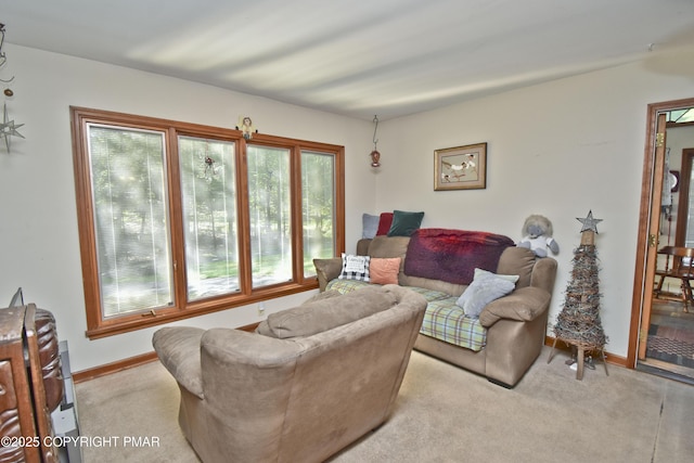 4462 Woodside Dr, East Stroudsburg, PA 18301 - living area with carpet