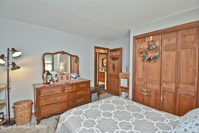 4462 Woodside Dr, East Stroudsburg, PA 18301 - carpeted bedroom featuring a closet