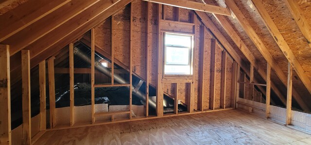210 Grouse Run, Cresco, PA 18326 - view of unfinished attic