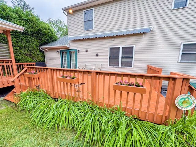 3708 Bayberry Dr, Danielsville, PA 18038 - view of wooden deck