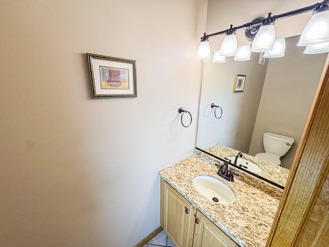 3708 Bayberry Dr, Danielsville, PA 18038 - bathroom with vanity and toilet
