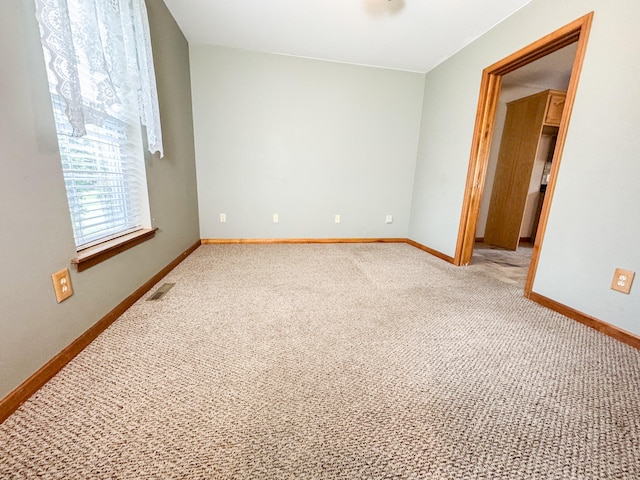3708 Bayberry Dr, Danielsville, PA 18038 - spare room with baseboards and light carpet