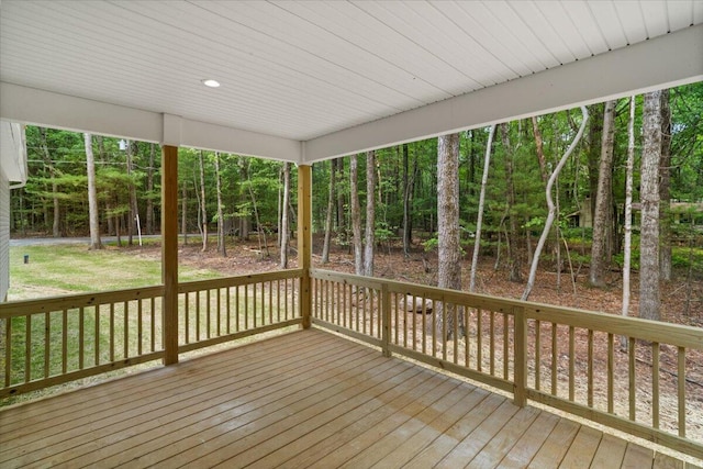 156 Crabapple Ln, Kunkletown, PA 18058 - view of deck