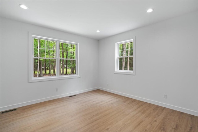 156 Crabapple Ln, Kunkletown, PA 18058 - empty room featuring light wood-type flooring and recessed lighting