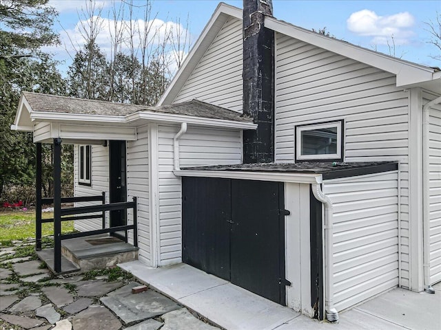 109 Silver Ln, Cresco, PA 18326 - view of side of property with a chimney