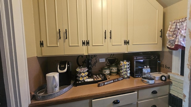 455 Laurel Pine Rd, Cresco, PA 18326 - kitchen featuring white cabinets and light countertops