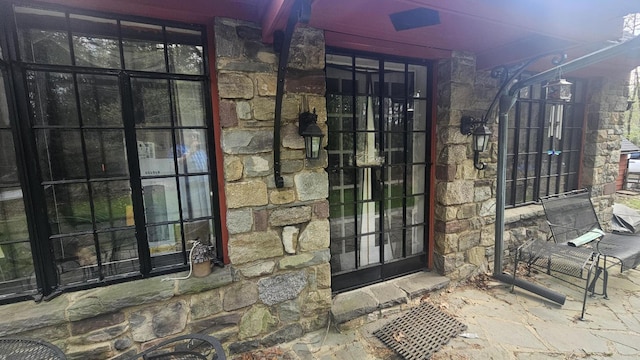 455 Laurel Pine Rd, Cresco, PA 18326 - entrance to property featuring stone siding