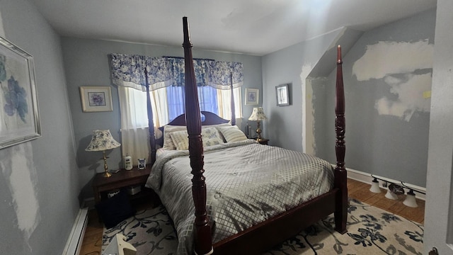 455 Laurel Pine Rd, Cresco, PA 18326 - bedroom featuring wood finished floors and baseboards