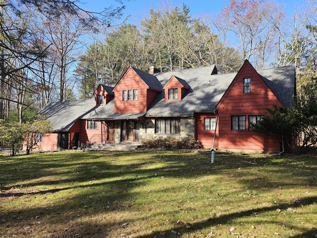 455 Laurel Pine Rd, Cresco, PA 18326 - view of front of property featuring a front lawn