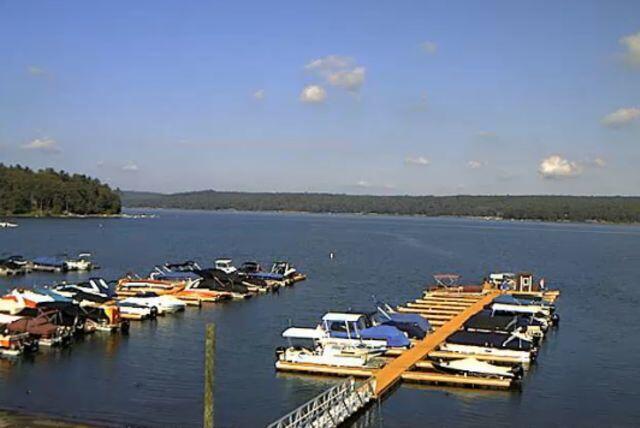455 Laurel Pine Rd, Cresco, PA 18326 - dock area with a water view and view of marina