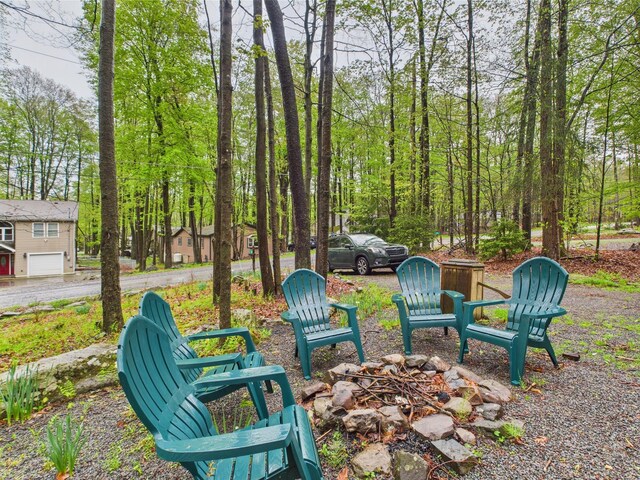 199 Wyomissing Dr, Pocono Lake, PA 18347 - view of yard