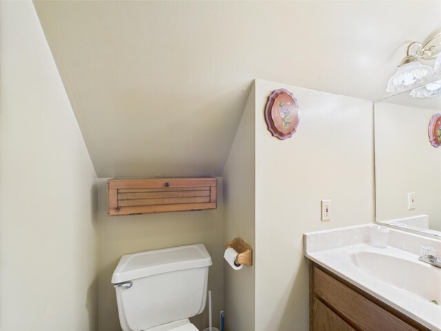 199 Wyomissing Dr, Pocono Lake, PA 18347 - bathroom featuring vanity and toilet