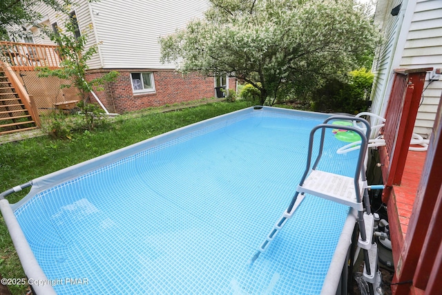 view of pool