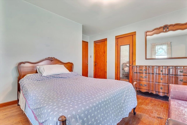 207 Scenic Dr, Kunkletown, PA 18058 - bedroom featuring wood finished floors and multiple closets