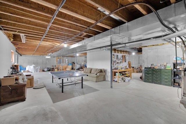 117 Morning Side Ter, East Stroudsburg, PA 18302 - basement with a workshop area