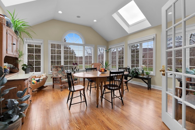117 Morning Side Ter, East Stroudsburg, PA 18302 - sunroom featuring a skylight