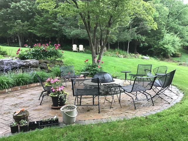 117 Morning Side Ter, East Stroudsburg, PA 18302 - view of patio / terrace with a grill