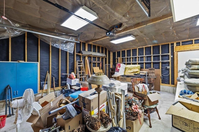 1371 Brian Ln, Effort, PA 18330 - miscellaneous room with concrete flooring and a garage