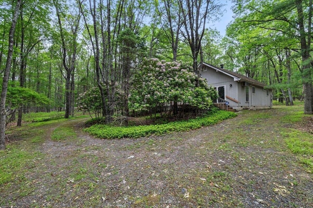 1371 Brian Ln, Effort, PA 18330 - view of yard with driveway