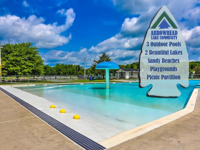 5153 Cresco Dr, Pocono Lake, PA 18347 - view of community pool