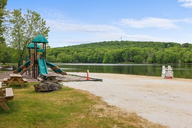 354 Fawn Rd, Pocono Lake, PA 18347 - communal playground with a forest view and a water view